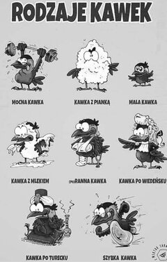 Takie kawki preferujemy, ni ch..ja nie ma tu zapoznawczej!😜