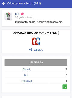 Ani multikonto, ani spam. A minusowanie tylko nieczynnych kont.