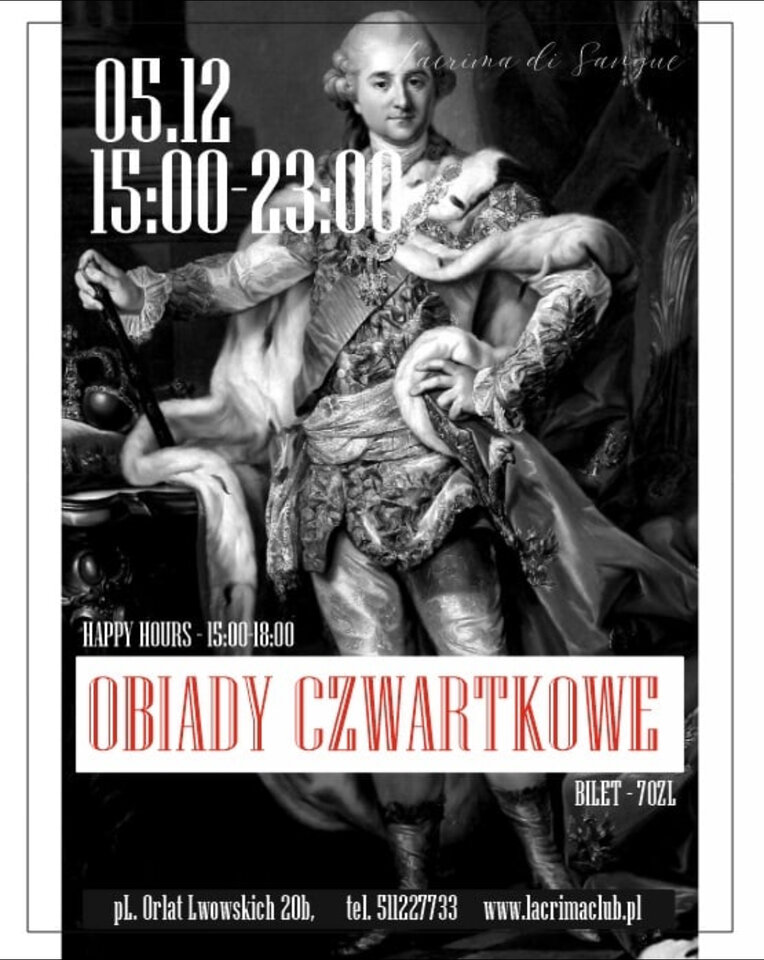 OBIADY CZWARTKOWE - LaCrimadiSangue