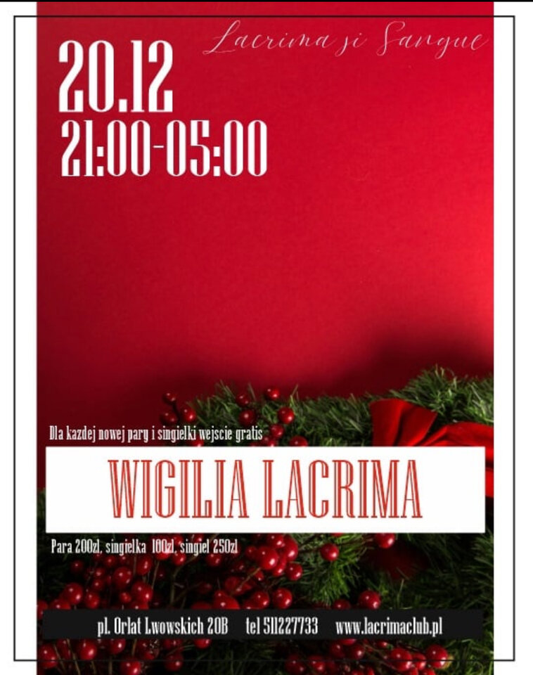WIGILIA LACRIMA - LaCrimadiSangue