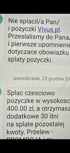 Kto pomoze pilnie splacic mam 1133zl do splaty calosci
