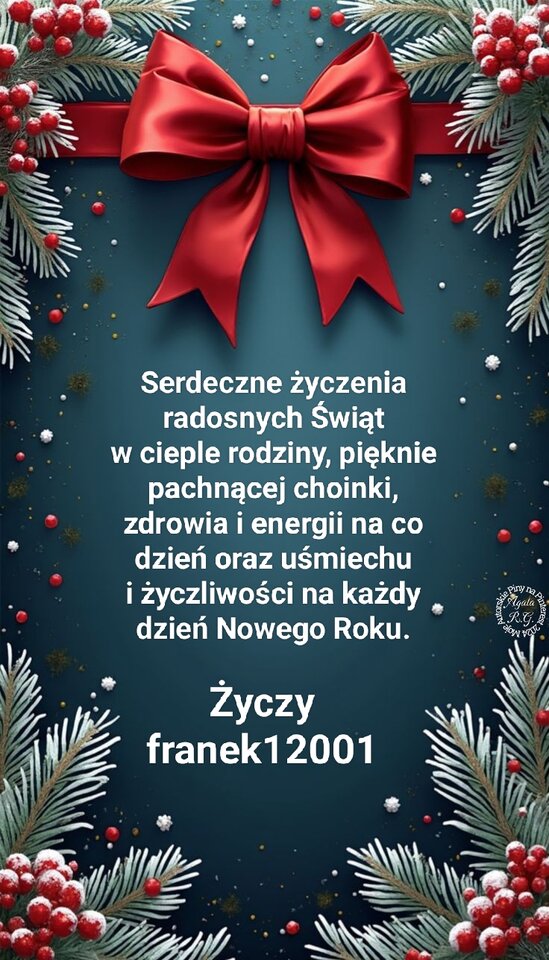 Kartka - franek12001