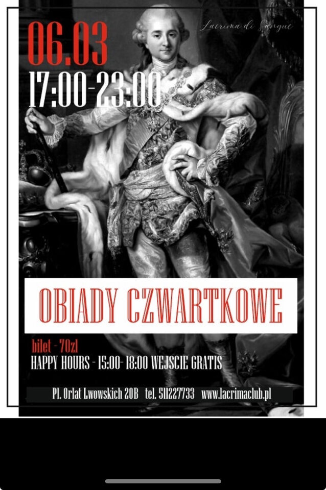 OBIADY CZWARTKOWE - LaCrimadiSangue