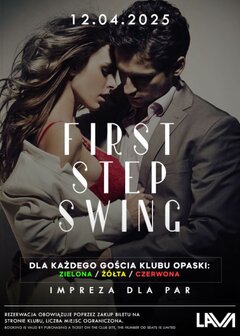 12.04.2025 r. - First step in swing - tylko dla par