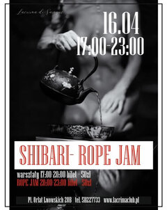 ŚRODA 16.04 -WARSZTATY I ROPEJAM SHIBARI