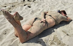 Wspomnienia z czasu spędzonego na plaży w Grecji.