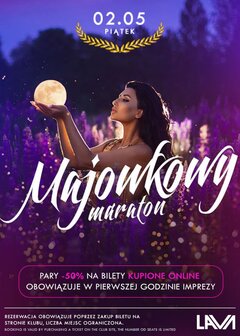 02.05.25 r.- PIĄTEK- MAJÓWKOWY MARATON SEX PARTY