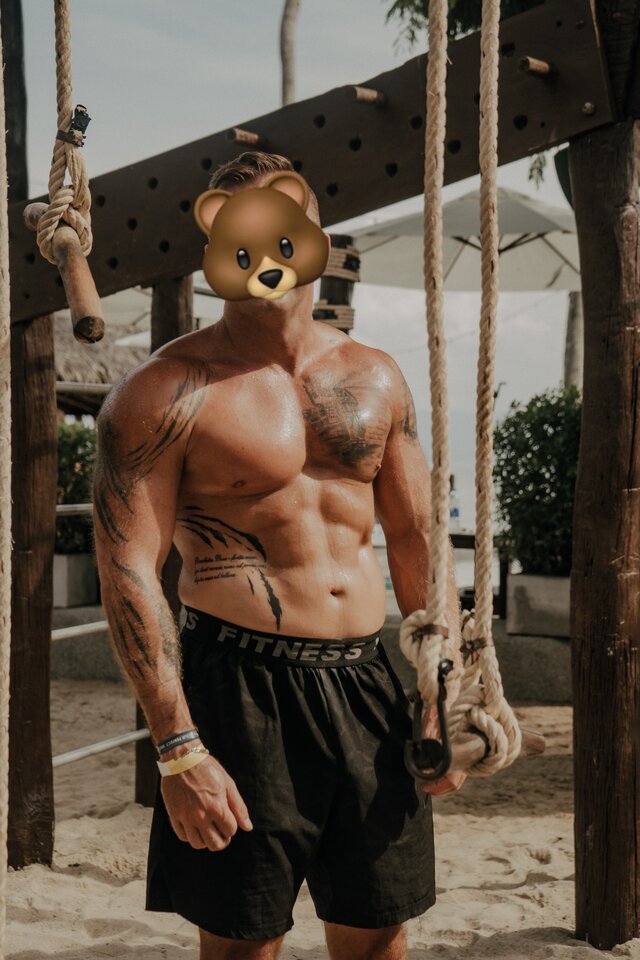 Słoneczne pozdrowienia z Koh Phangan 🏝️🐰🐻 - bearbunny
