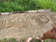Przyczółek nagiej plaży Prawiedniki  😀