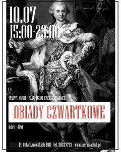 OBIADY CZWARTKOWE 10 LIPIEC