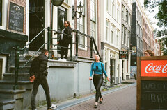 Pewnego poranka w Amsterdamie.
