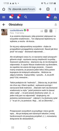 Stary wpis