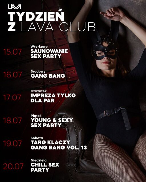 ROZKŁAD JAZDY 15.07 - 20.07.2025 R. - LavaClub