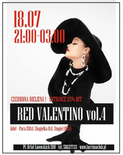 PIĄTEK 18 LIPCA - RED VALENTINO