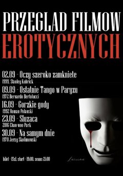 PRZEGLĄD KINA EROTYCZNEGO - wrześniowe wtorki w Lacrima