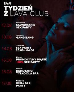 ROZKŁAD JAZDY 14.08 - 17.08.2025 R.