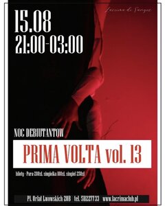 PIĄTEK 15 SIERPNIA - PRIMA VOLTA vol.11