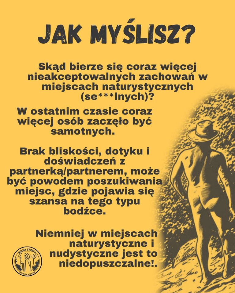 ⚠️ Masturbacja w miejscach publicznych - wolnastrefa