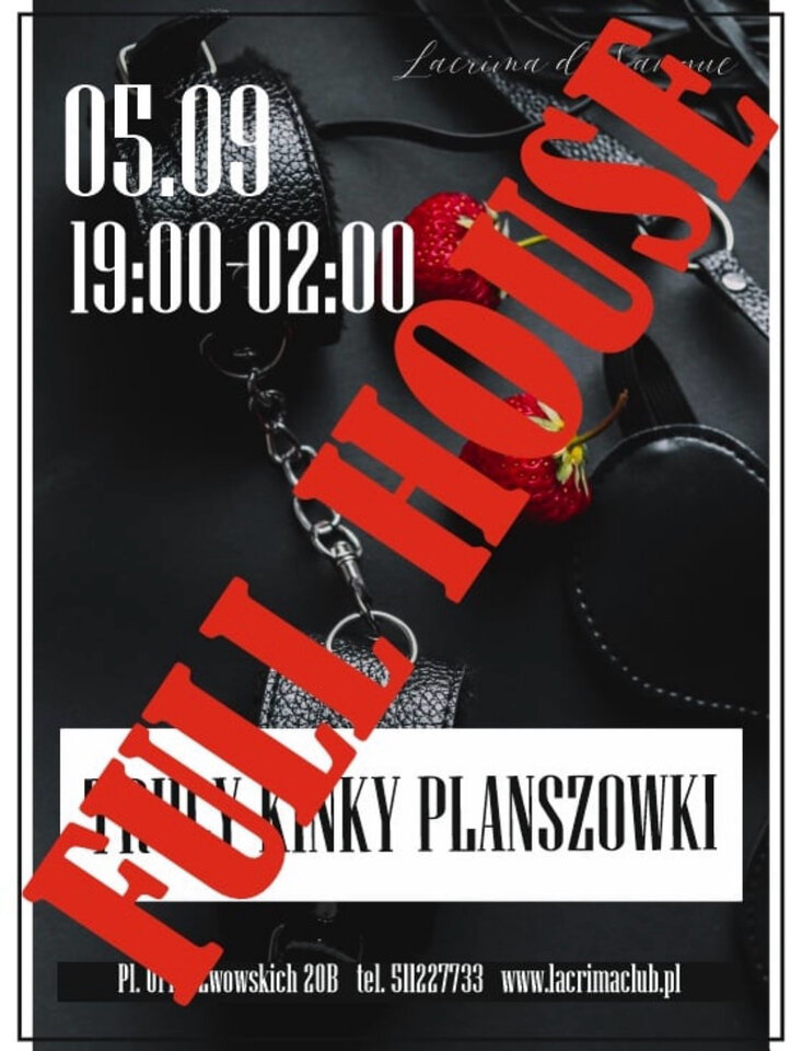 KINKY PLANSZÓWKI - LaCrimadiSangue