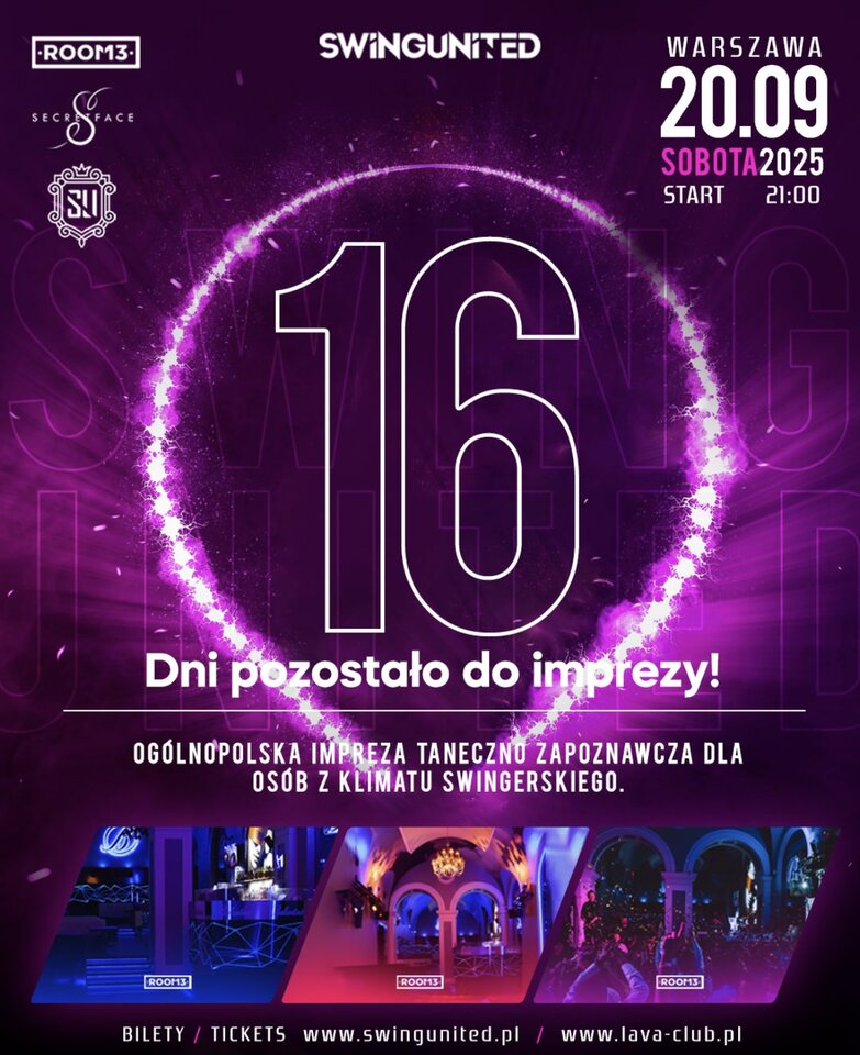 16 dni do swing United 20.09.2025 Warszawa - SwingUnited