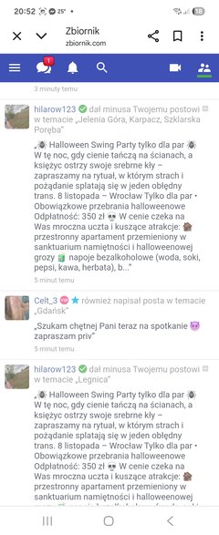 Stop minuserom