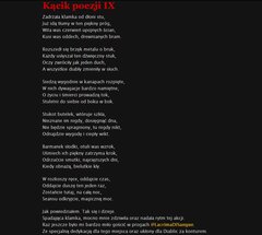 KĄCIK POETYCKI