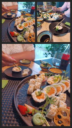 Uwielbiam  sushi 🍤🍥🥟🍥🍤🥟