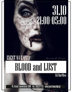 HALLOWEN PARTY - BLOOD & LUST