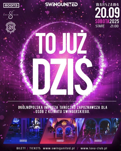 To już dzisiaj!!!! Odliczamy godziny do 21:00 - SwingUnited