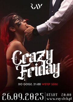 26.09.2025 r. - PIĄTEK - CRAZY FRIDAY - PROMOCJA SEX PARTY