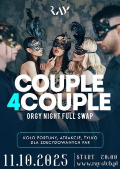 11.10.2025 r. - COUPLE 4 COUPLE Orgy Night Full Swap