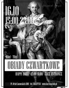 CZWARTEK 16.10 - OBIADY CZWARTKOWE