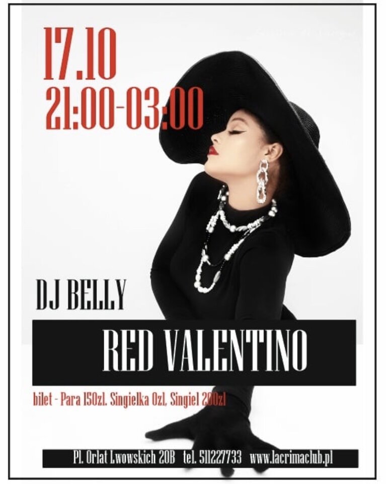 PIĄTEK 17.10 RED VALENTINO - LaCrimadiSangue
