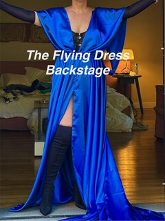 The Flying Dress … Backstage