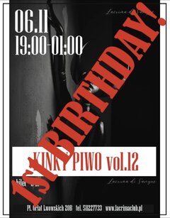 KINKY PIWO 06.11 – ROCZNICA!!