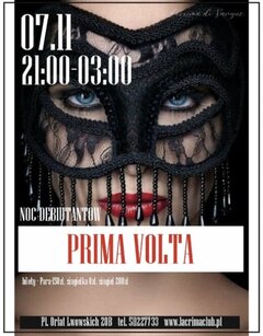 PIĄTEK 07.11 - PRIMA VOLTA