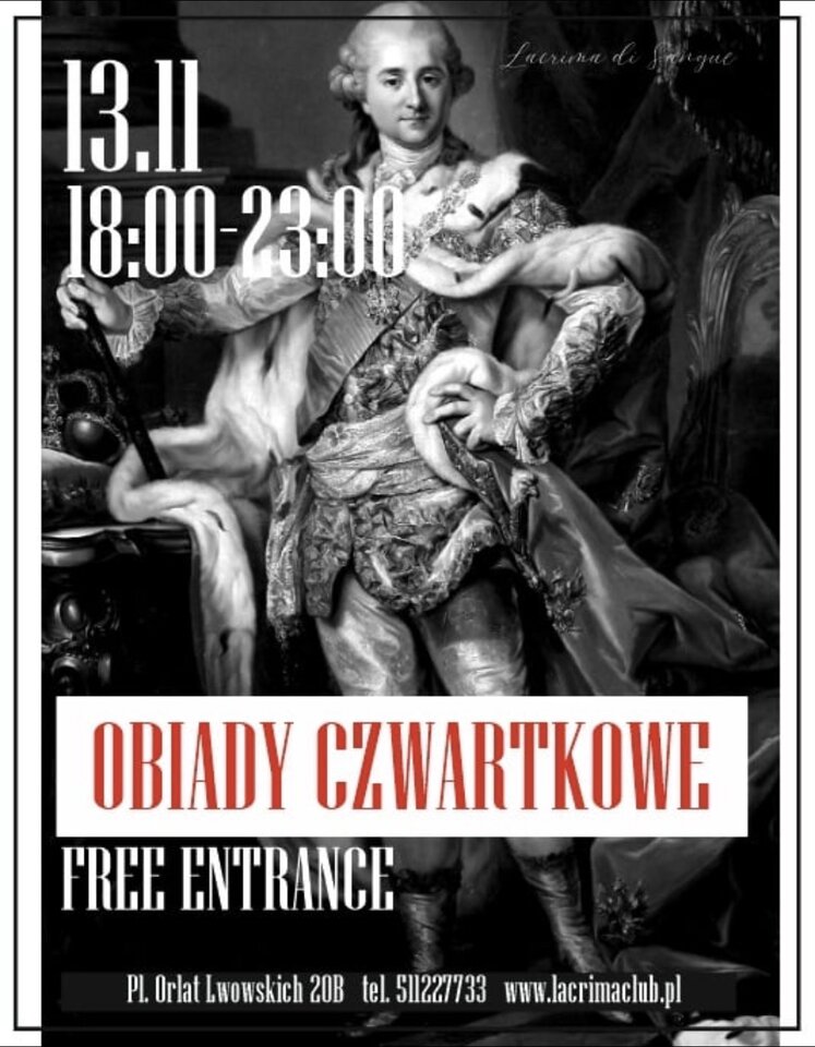 CZWARTKOWY OBIAD - 13.11 - LaCrimadiSangue