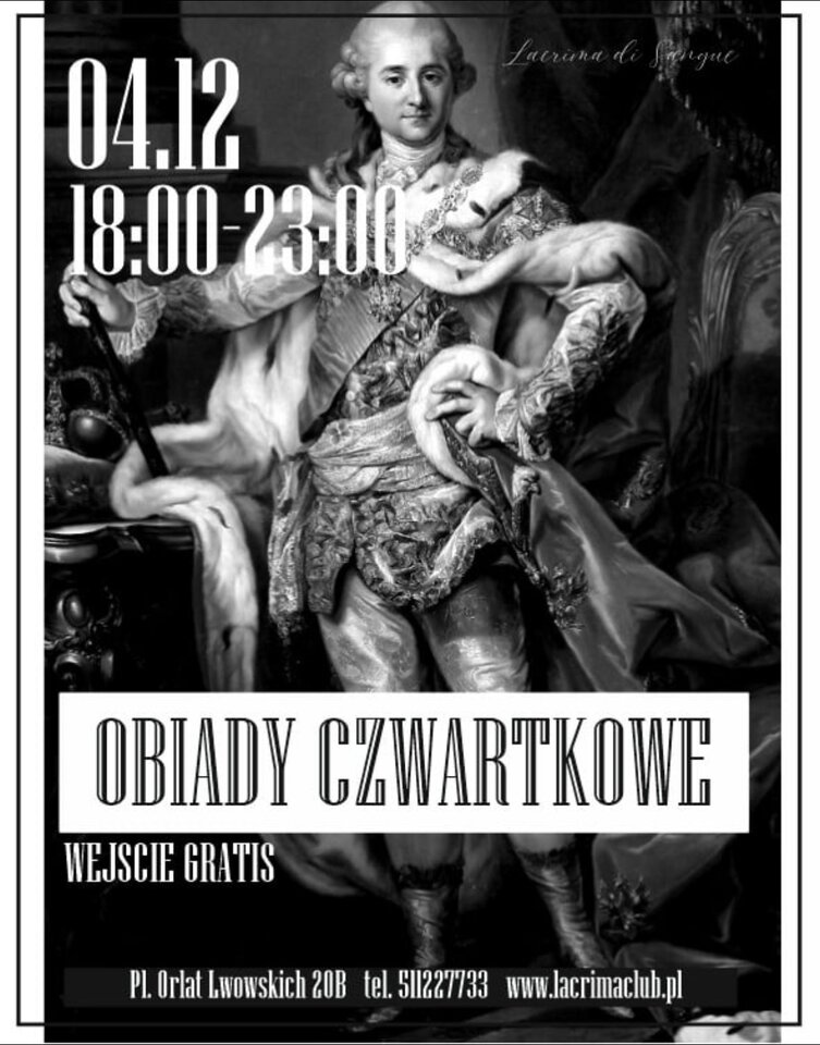 CZWARTKOWY OBIAD - 04.12 - LaCrimadiSangue