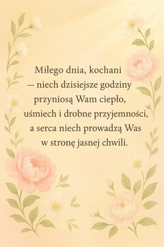 Miłego dnia 