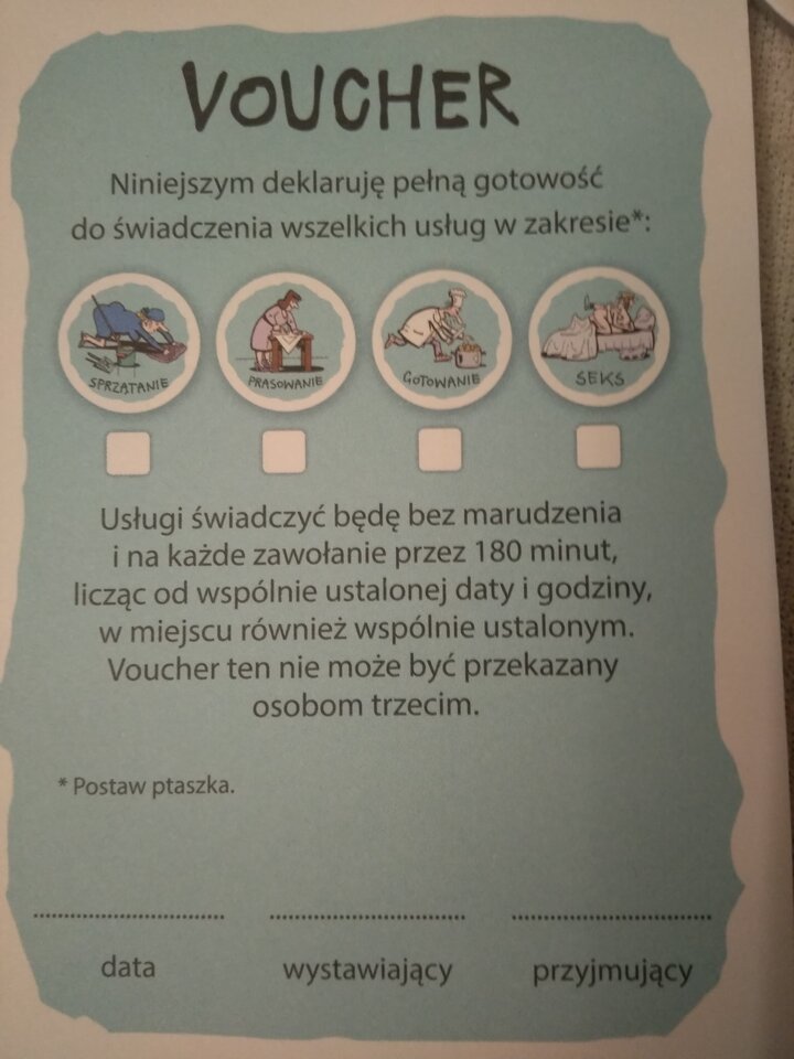 Voucher - dla pań lub par ;) - Boby69___