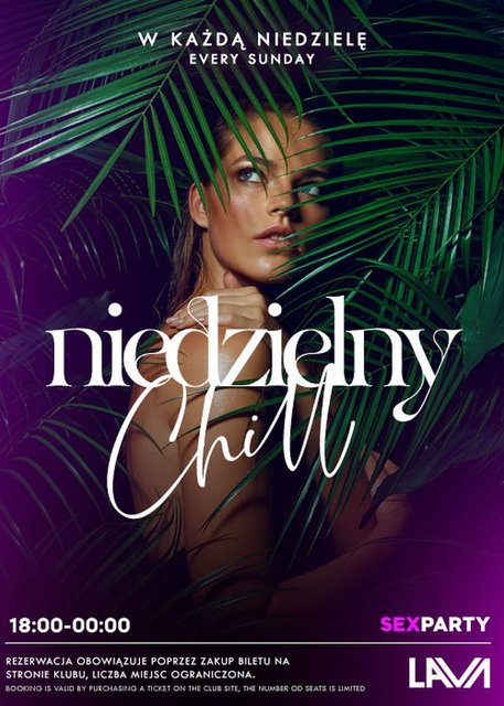 NIEDZIELNY CHILL - 18:00 - 24:00 - LavaClub