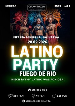 🔥LATINO PARTY – FUEGO DE RIO🔥