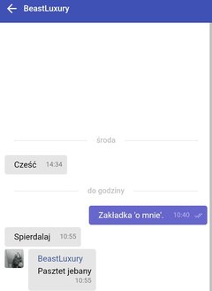 Kolejny cham