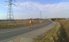 ROGOŹNIK - droga do Wymysłowa (przy wiadukcie) 20260322_0818.m