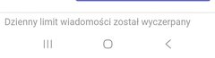 Limit 250 wiadomości wyczerpany