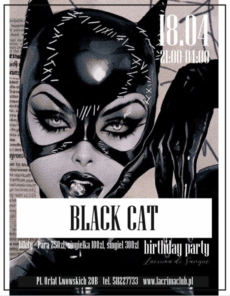 BLACK CAT - LaCrimadiSangue