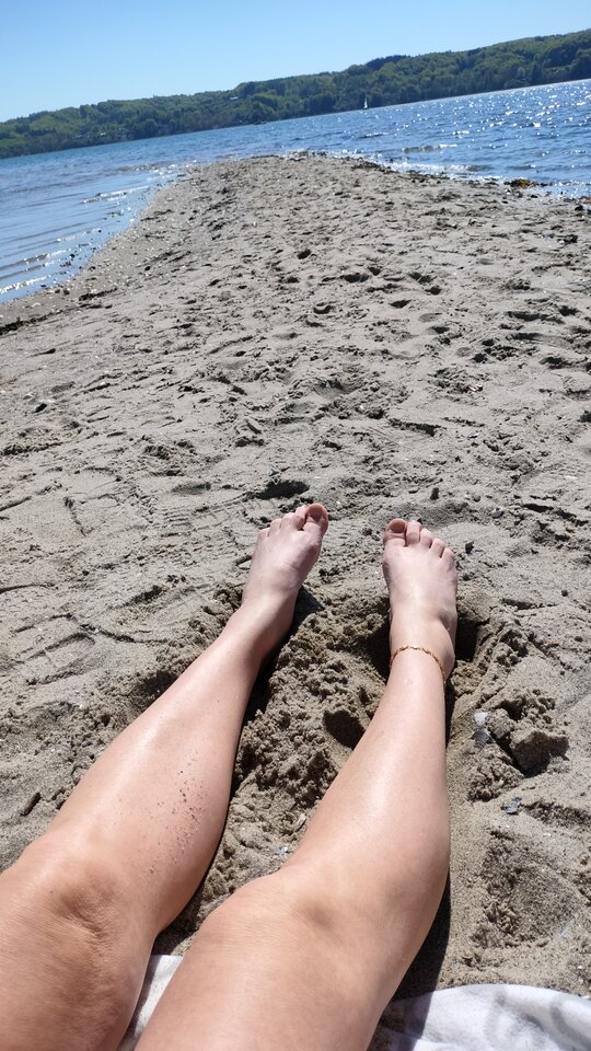 Wreszcie Plażowanie  - Blondyna2