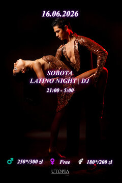 Sobota 16.05 - Latino Night | DJ
