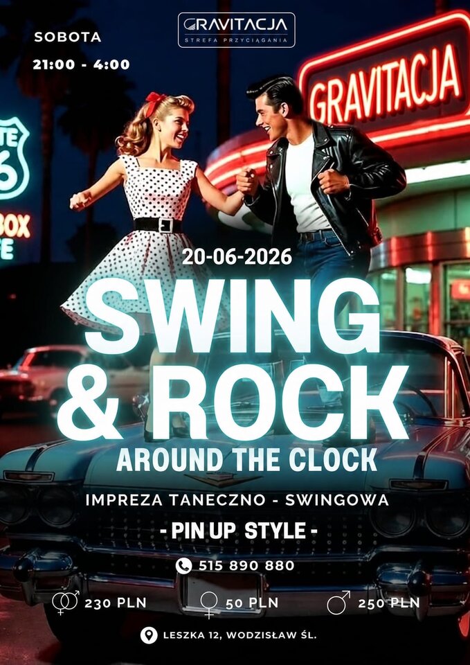 🔥 SWING & ROCK - around the clock🔥 - ClubGravitacja
