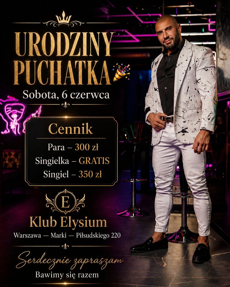 URODZINY PUCHATKA - ElysiumKlub